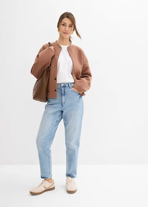 Maxi maglia in puro cotone biologico, bonprix