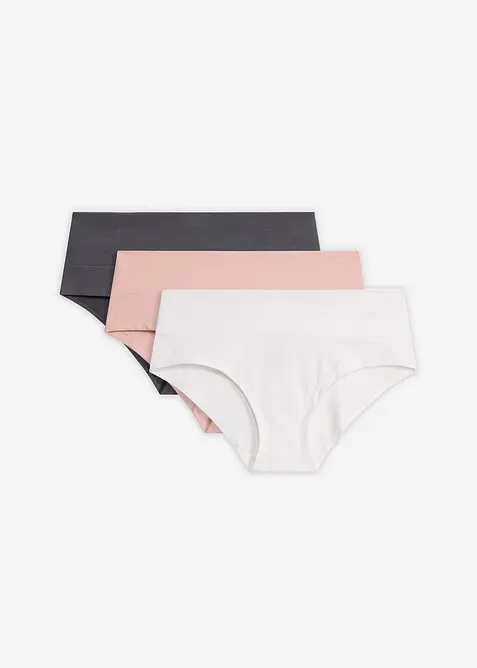 Panty pr&eacute;maman con cotone biologico (pacco da 3), bonprix