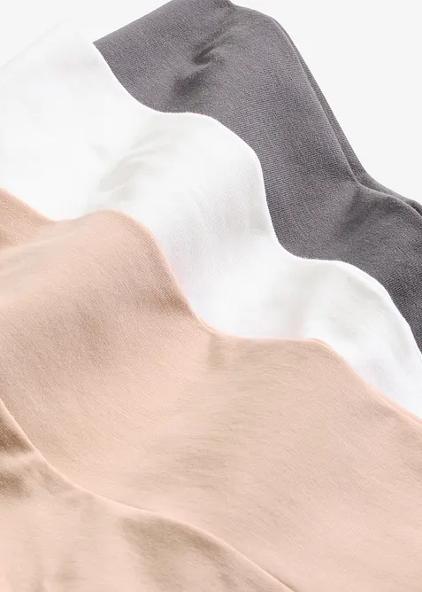 Panty pr&eacute;maman con cotone biologico (pacco da 3), bonprix