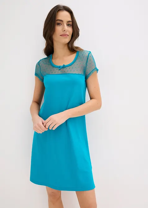 Camicia da notte corta in cotone biologico, bonprix