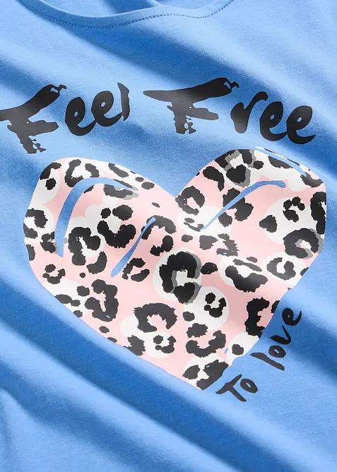 Camicia da notte corta, bonprix