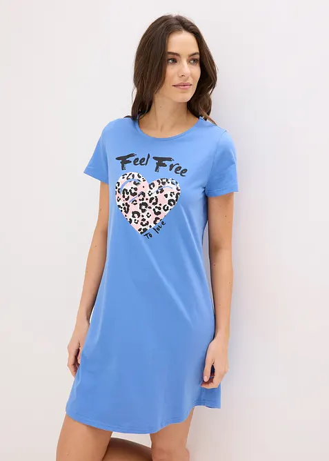 Camicia da notte corta, bonprix