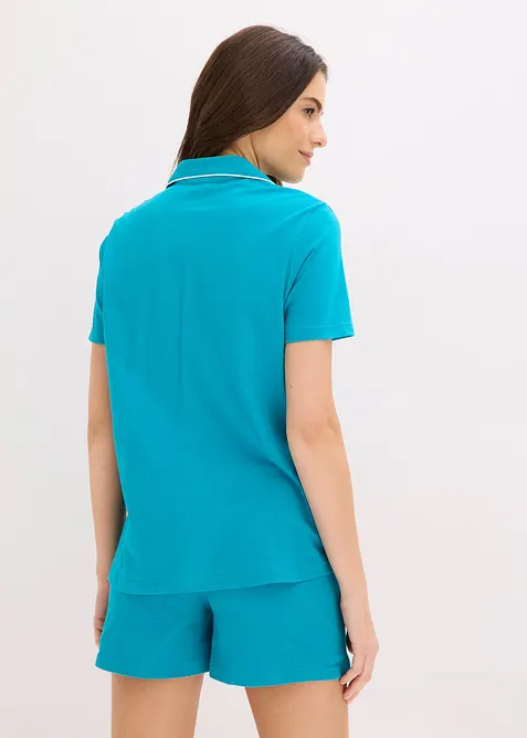 Pigiama estivo con bottoni, bonprix