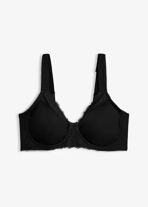 Reggiseno con coppe preformate e spalline imbottite, bonprix