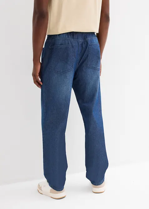 Jeans con elastico in vita in denim estivo, classic fit (pacco da 2), bonprix