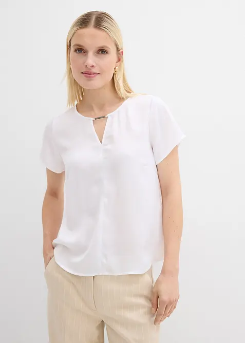 Tunica in satin fine, bonprix