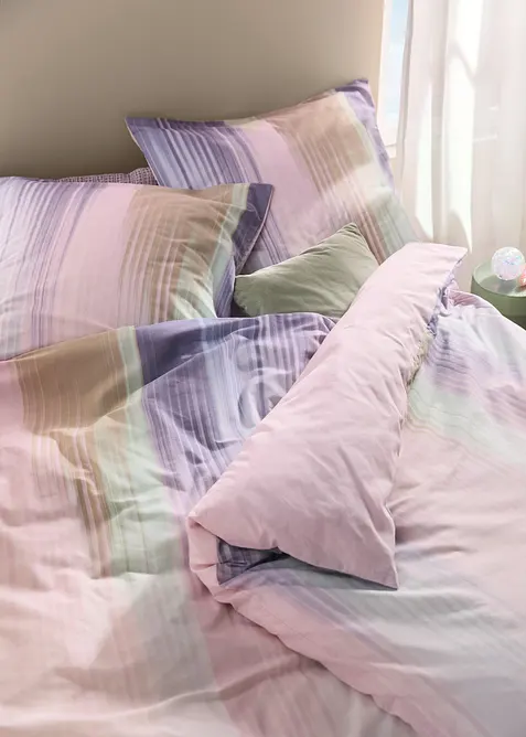 Biancheria da letto double-face in misto cotone, bonprix