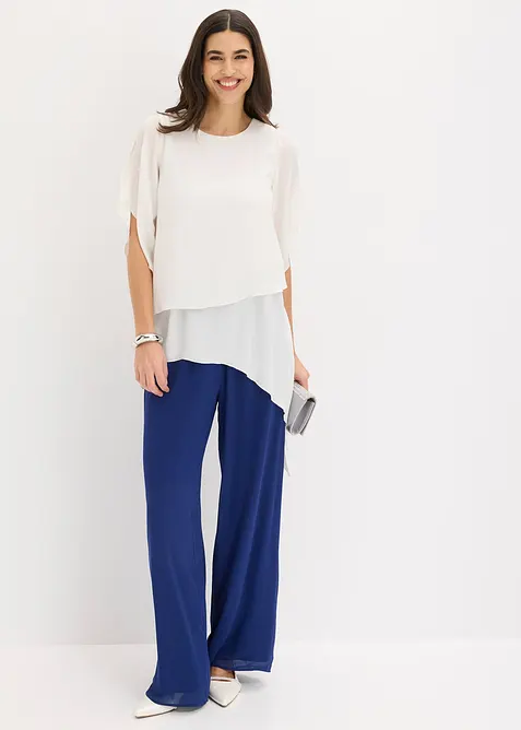 Blusa asimmetrica a pi&ugrave; veli, bonprix