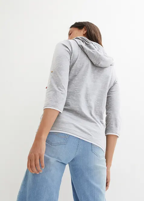 Maglia con cappuccio, bonprix