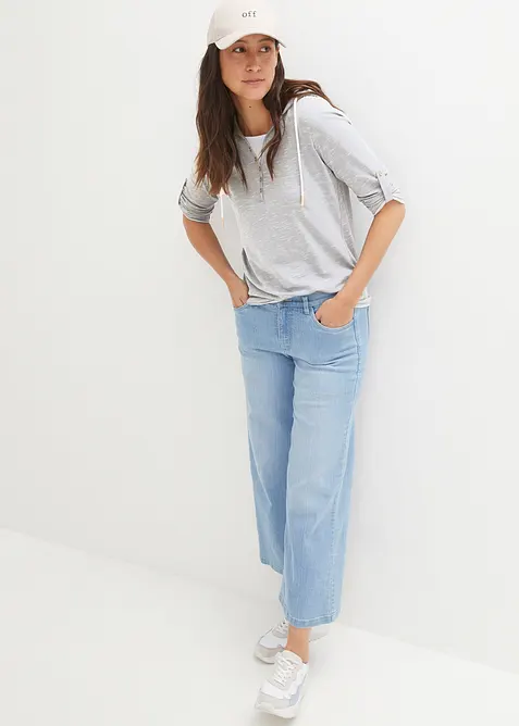 Maglia con cappuccio, bonprix