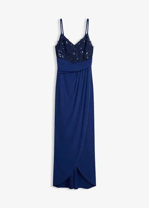 Abito da sera con pizzo, ricami e paillettes, bonprix