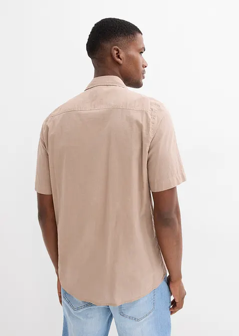 Camicia a maniche corte in puro cotone, bonprix