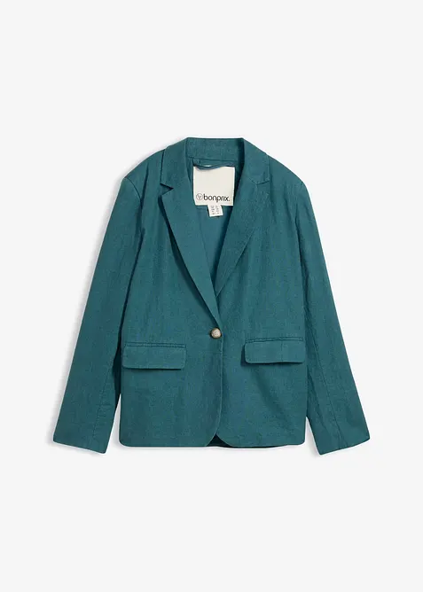 Blazer in puro lino, bonprix