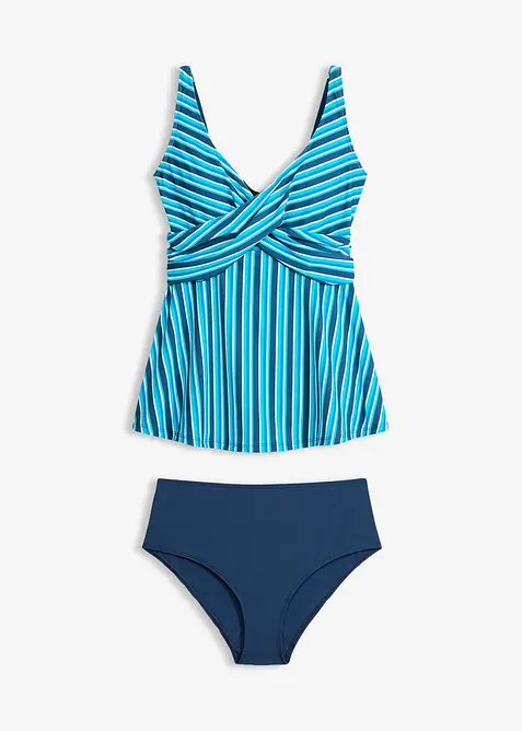 Tankini incrociato (set 2 pezzi), bonprix
