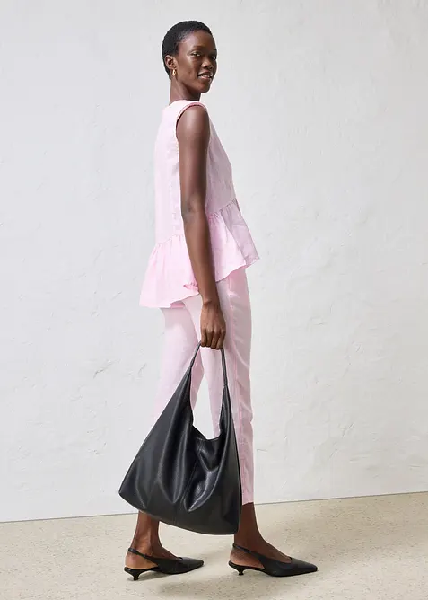 Gilet in puro lino, bonprix