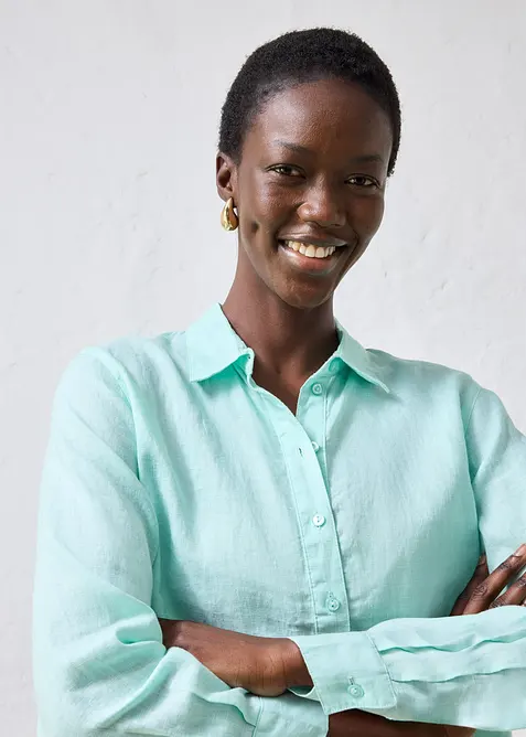 Camicetta in puro lino, bonprix