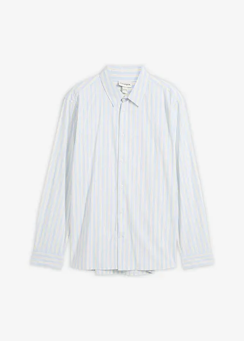 Camicia elegante elasticizzata no stiro, modern fit, bonprix