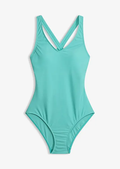 Costume intero con cuciture decorative, bonprix