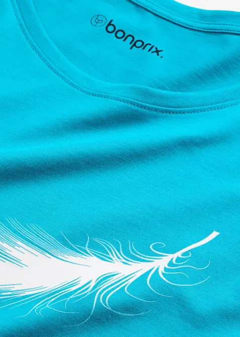 Camicia da notte corta in puro cotone biologico, bonprix