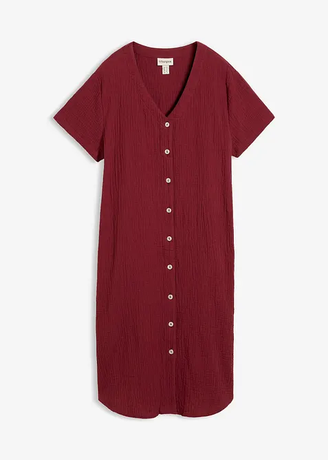 Abito chemisier in soffice mussola, bonprix