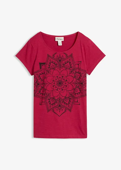 T-shirt in filato fiammato, bonprix