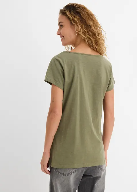 T-shirt in filato fiammato, bonprix