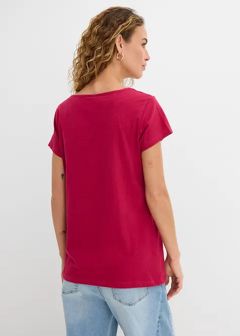 T-shirt in filato fiammato, bonprix