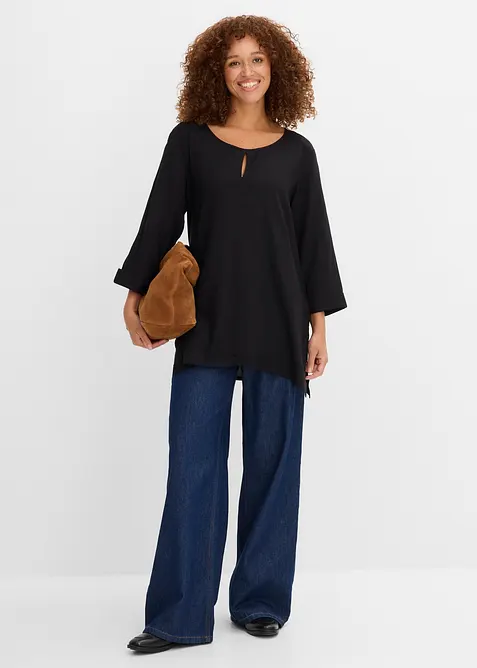 Blusa in pura viscosa, bonprix