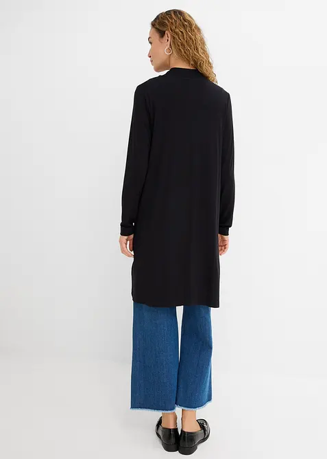 Cardigan lungo in morbido misto viscosa, bonprix