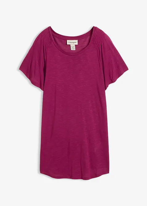 Maglia in filato fiammato con maniche ad aletta, bonprix