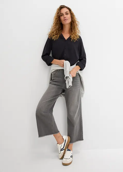 Blusa in viscosa fluente, bonprix