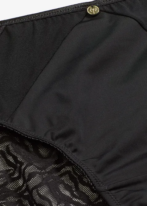 Slip alto con mesh, bonprix