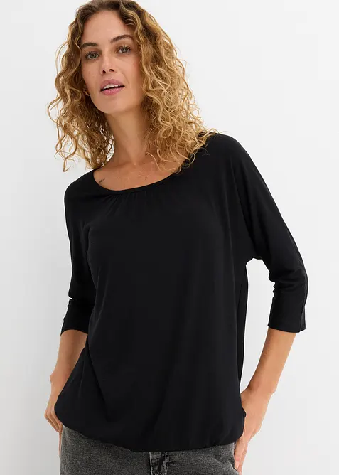 Maglia oversize in misto viscosa, bonprix