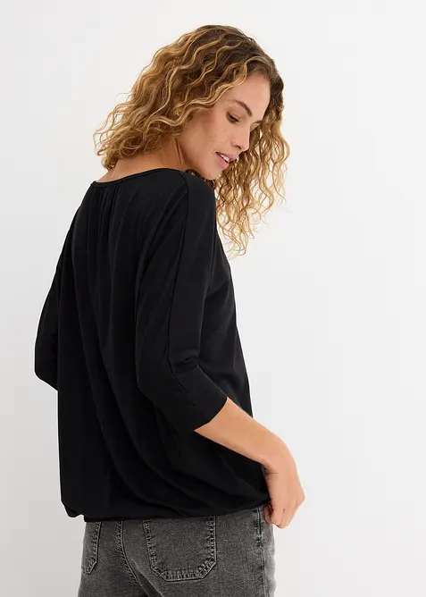 Maglia oversize in misto viscosa, bonprix