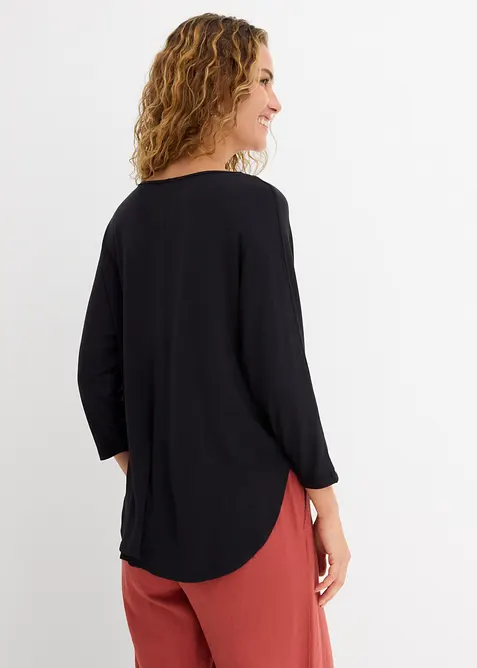 Maglia in misto viscosa fluente, bonprix