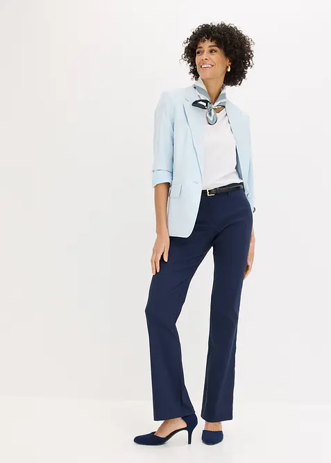 Pantaloni bootcut elasticizzati, bonprix