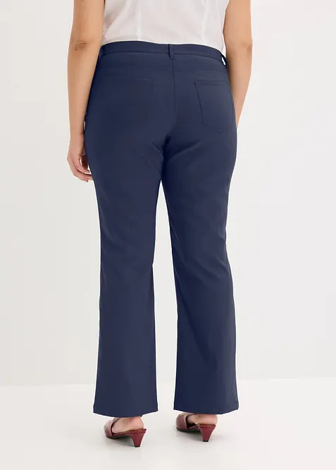 Pantaloni bootcut elasticizzati, bonprix