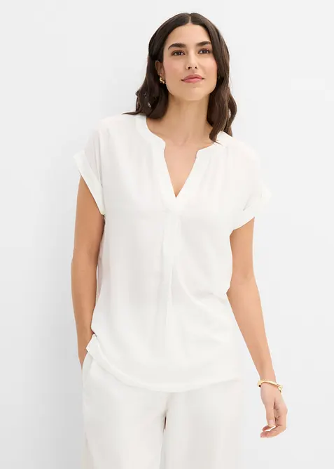 Blusa in pura viscosa, bonprix