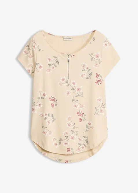 Maglia oversize in misto cotone, bonprix