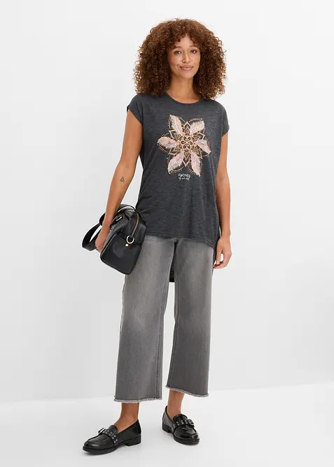 T-shirt in misto viscosa morbido, bonprix