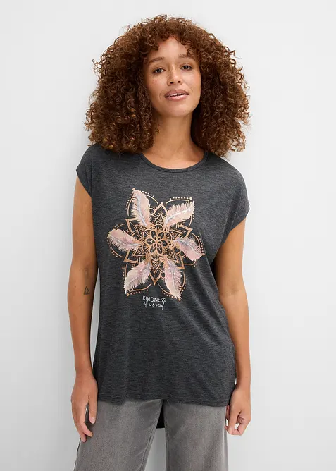 T-shirt in misto viscosa morbido, bonprix