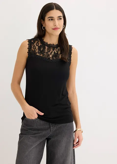 Top in misto viscosa morbido, bonprix