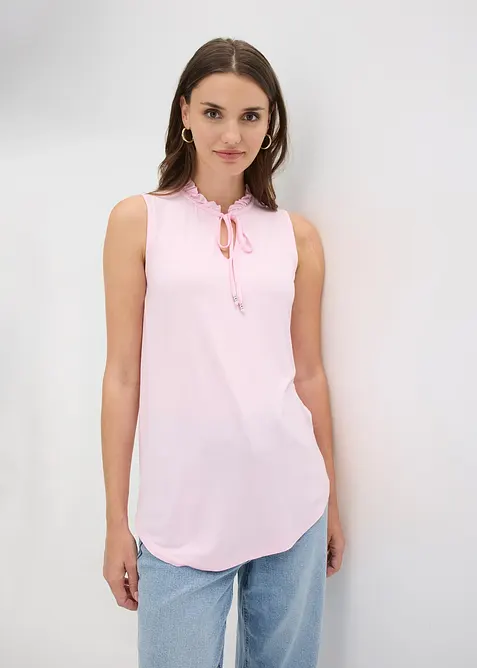 Top in misto viscosa, bonprix