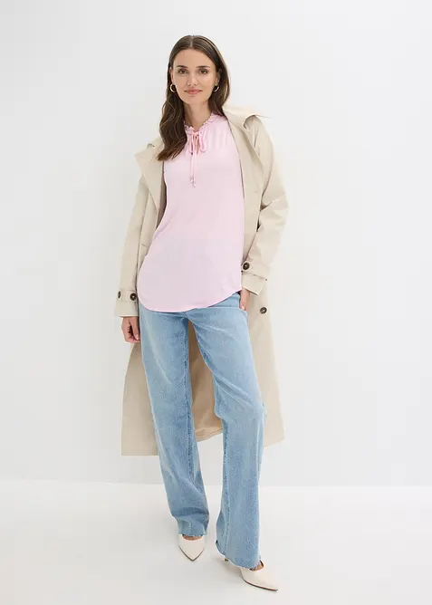 Top in misto viscosa, bonprix