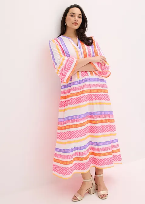 Abito lungo in viscosa fluente, bonprix