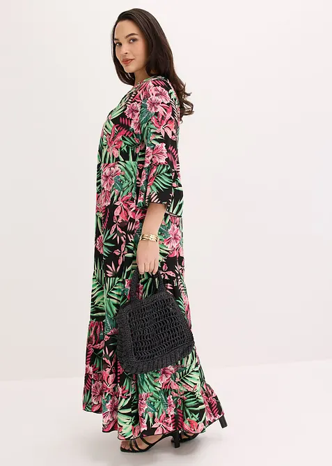 Abito lungo in viscosa fluida, bonprix