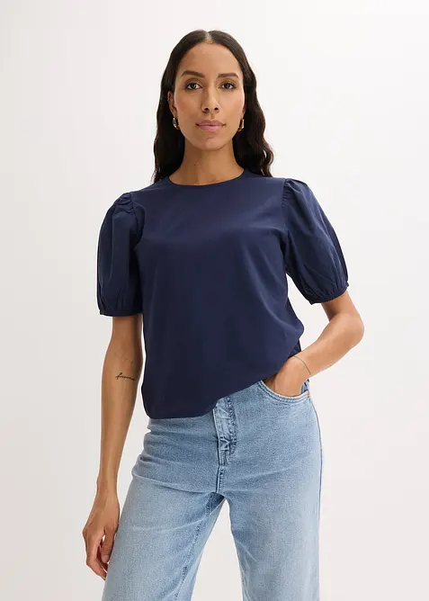 Maglia con maniche a palloncino, bonprix