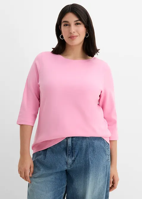 Maglia in puro cotone biologico pesante, bonprix