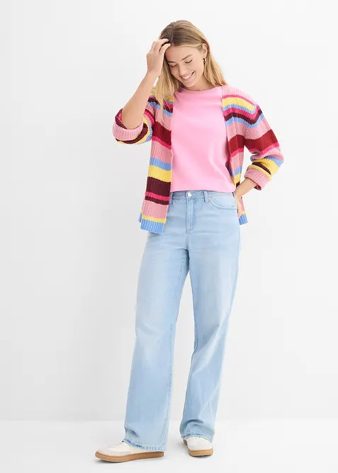 Maglia in puro cotone biologico pesante, bonprix