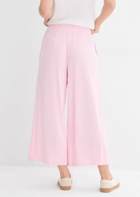 Pantaloni culotte in viscosa fluente, bonprix